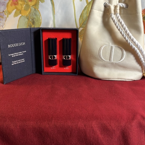 Christian Dior Cosmetic Bag & 2 CD Lipsticks - Picture 10 of 10